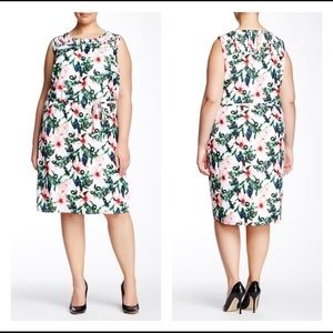 PLUS Vince Camuto jungle lily dress. Sz 1X.